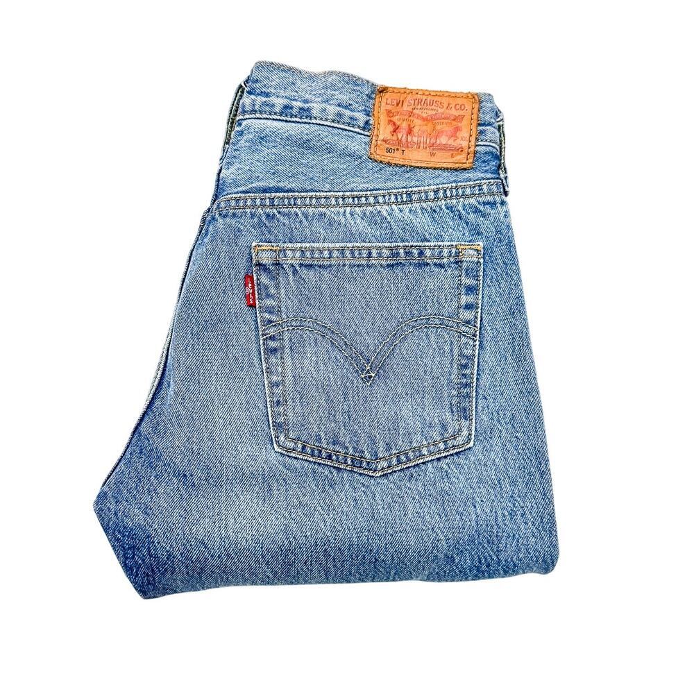 Levi's Light Blue Straight Leg Jeans